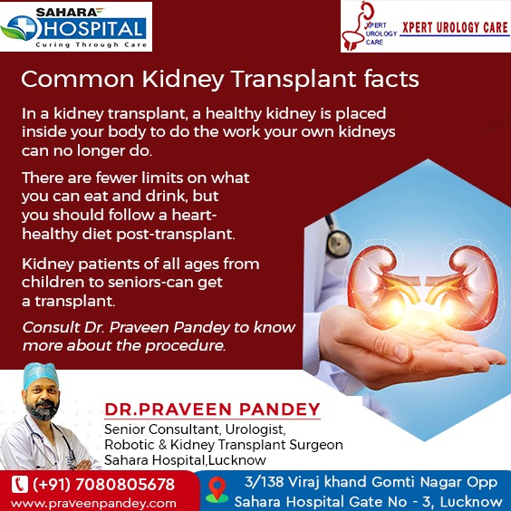 How does kidney transplant is performed?
